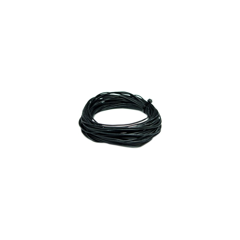 Провод силиконовый 28AWG 0,08 мм кв 10 м (черный)