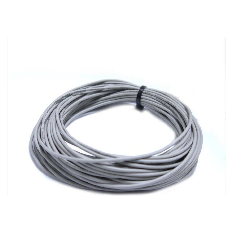 Провод силиконовый 24AWG 0,2 мм кв 10 м ( серый)