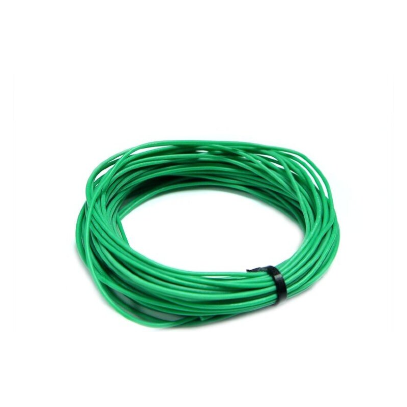 Провод силиконовый 24AWG 0,2 мм кв 10 м (зеленый)