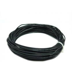 Провод силиконовый 22AWG 0,35 мм кв 10 м (черный)