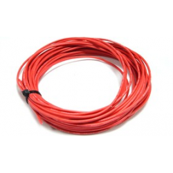 Провод силиконовый 22AWG 0,35 мм кв 10 м (красный)