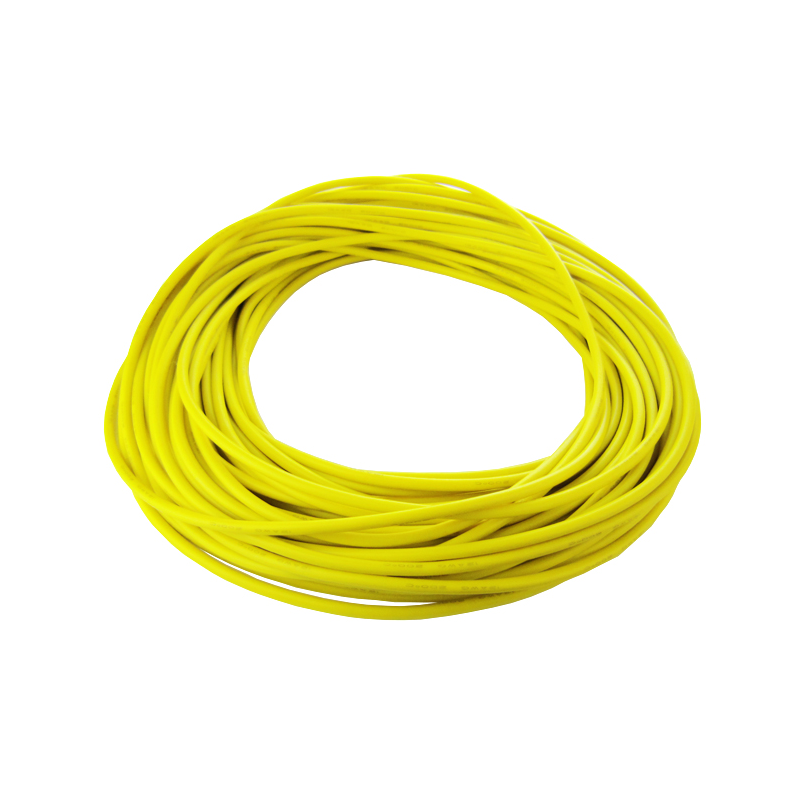 Провод силиконовый 22AWG 0,35 мм кв 10 м ( желтый)