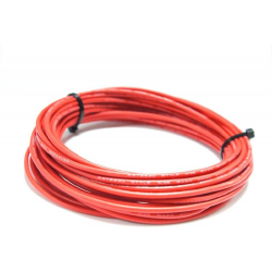 Провод силиконовый 20AWG 0,5 мм кв 10 м (красный)