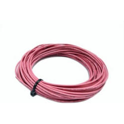 Провод силиконовый 20AWG 0,5 мм кв 10 м (розовый)