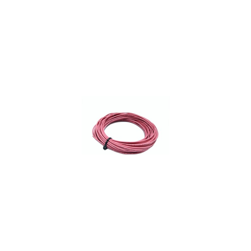 Провод силиконовый 20AWG 0,5 мм кв 10 м (розовый)