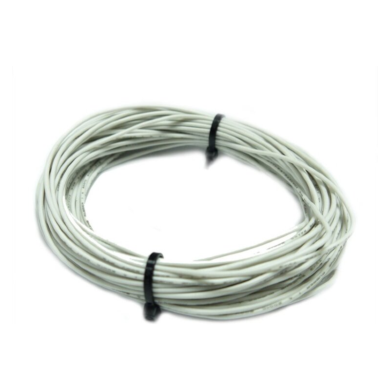 Провод силиконовый 20AWG 0,5 мм кв 10 м (белый)