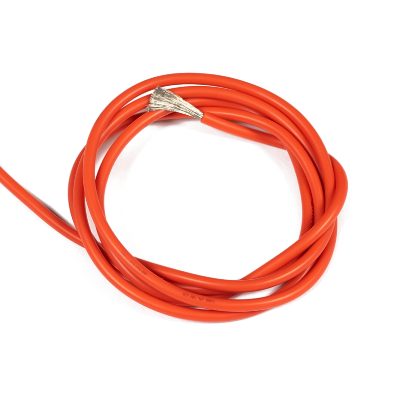 Провод силиконовый 16AWG (1,5 мм кв) красный...
