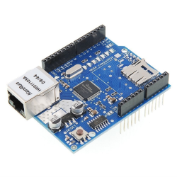 Модуль Arduino Ethernet Shield W5100 с поддержкой POE