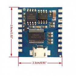 модуль воспроизведения звука  DY-SV17F micro USB