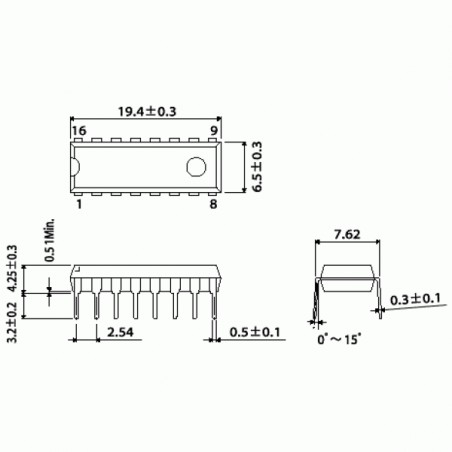 Микросхема TDA1175P DIP16