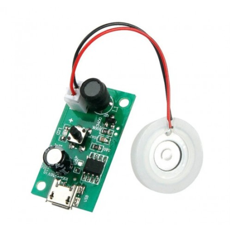 Мини DIY увлажнитель воздуха ультразвуковой туманообразователь DC 5V Micro USB