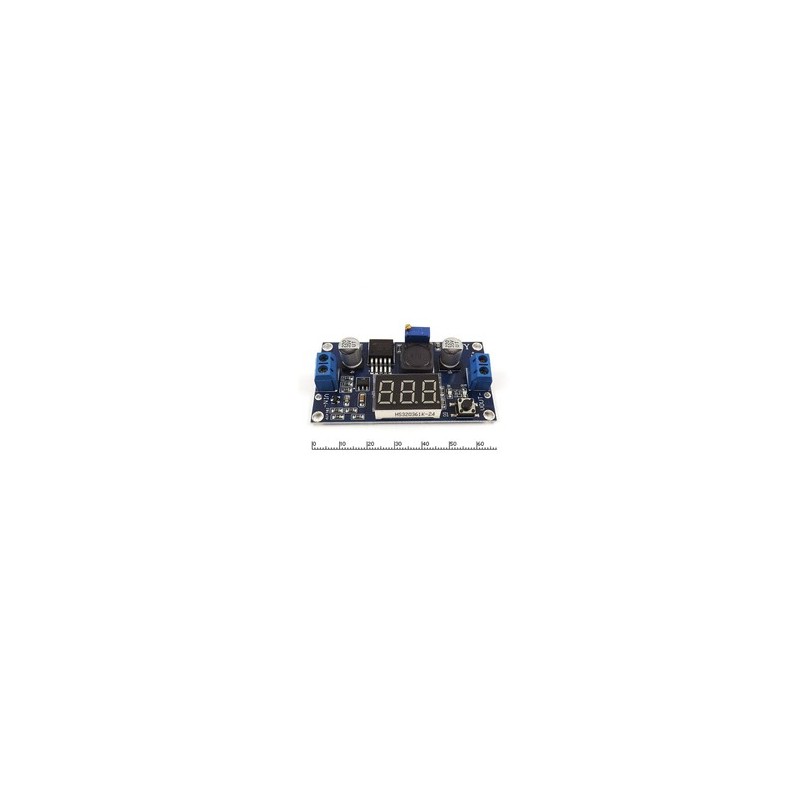 Понижающий DC-DC с вольтметром на LM2596