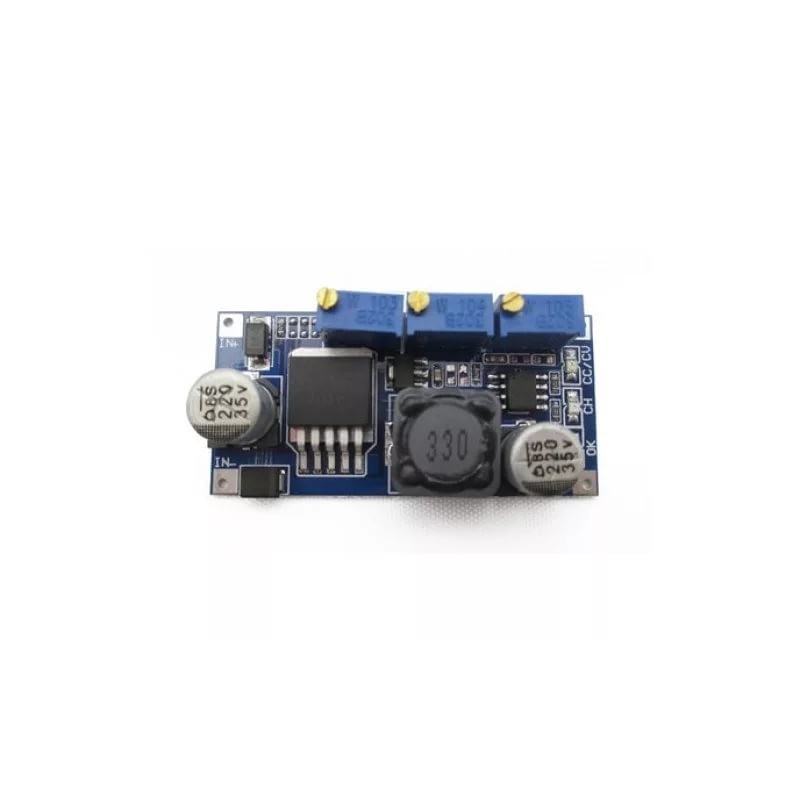 Понижающий DC-DC с контролем тока на LM2596S-ADJ