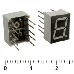 KEM-2811AR Led индикатор 0.28" красный ОК