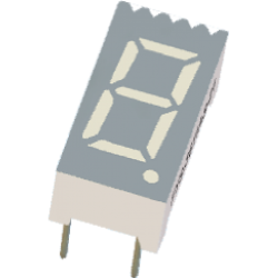 KEM-3611AG Led индикатор 0.36" зеленый ОК