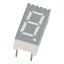 KEM-3611AR Led индикатор 0.36" красный ОК