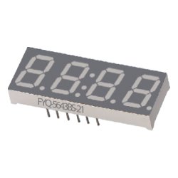 KEM-8045AR Led индикатор 0.8" красный ОК Часовой LED дисплей