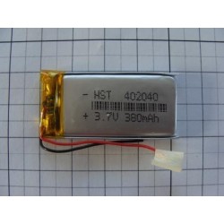 P103 Аккумулятор Li-pol 402040 380mAh